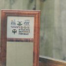 REMEMBER ** to cross stitch