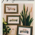ANTIQUE AUTOS ** cross stitch leaflet