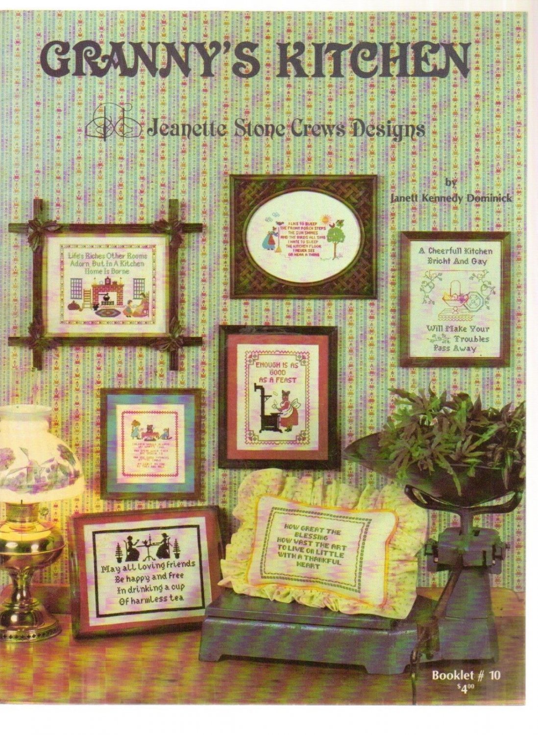 granny's kitchen ** cross stitch booklet