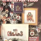 charted christmas kids to cross stitch