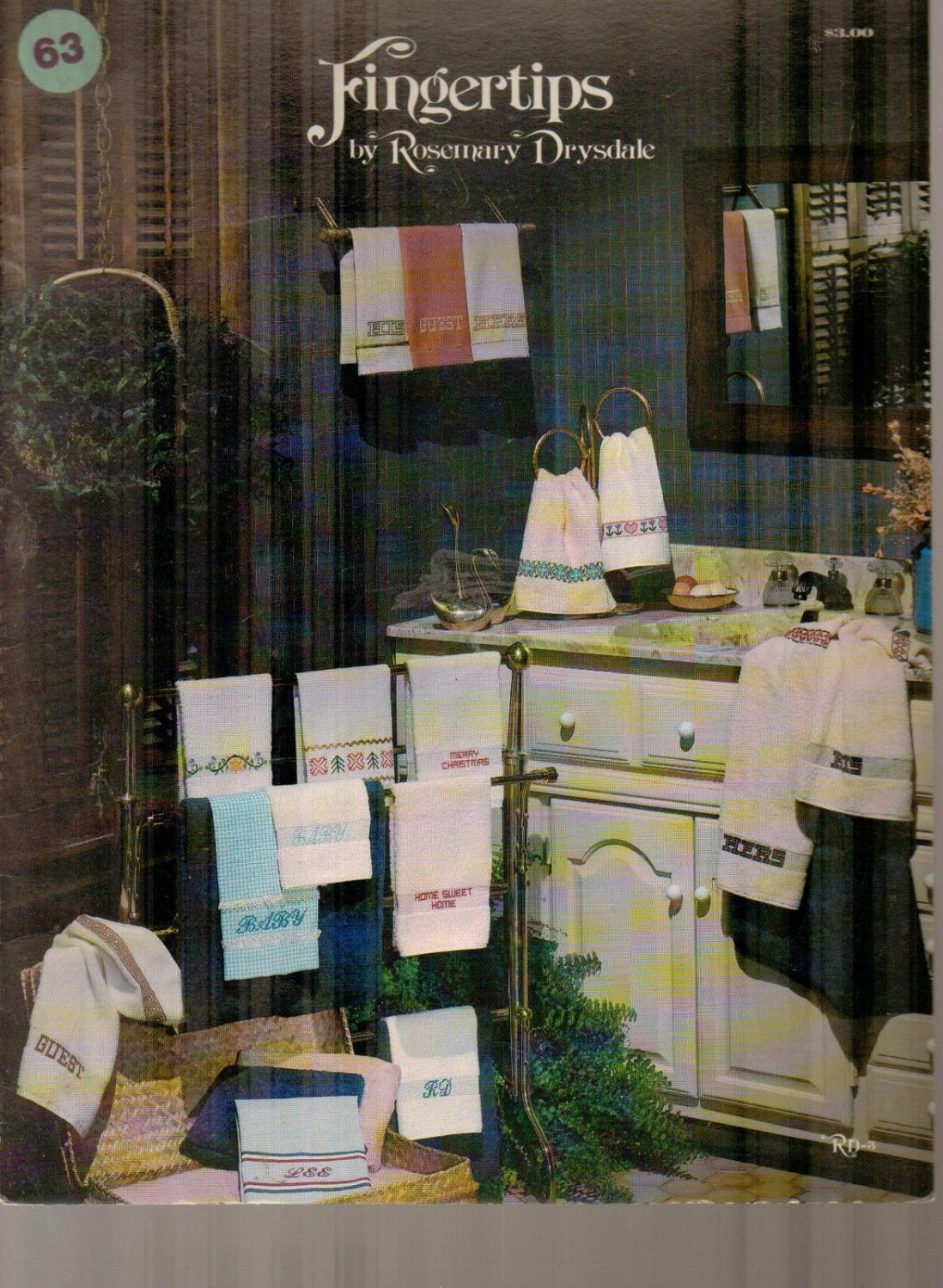 FINGERTIPS (TOWELS) **  cross stitch patterns