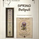SPRING BELLPULL TO COUNTED CROSS STITCH