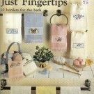 JUST FINGERTIPS (TOWELS)  IN  CROSS STITCH