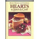 HEARTS TO STITCH & CRAFT HB BOOK HEARTS TO STITCH & CRAFT HB BOOK