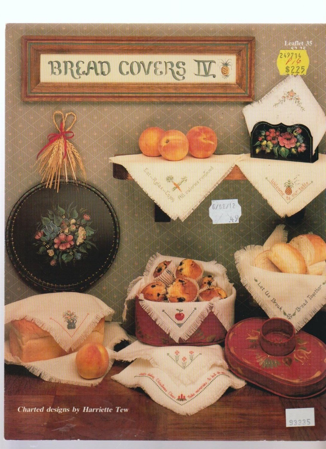 BREAD COVERS IV ** cross stitch