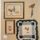 COUNTRY GLOW (rooster) ** cross stitch