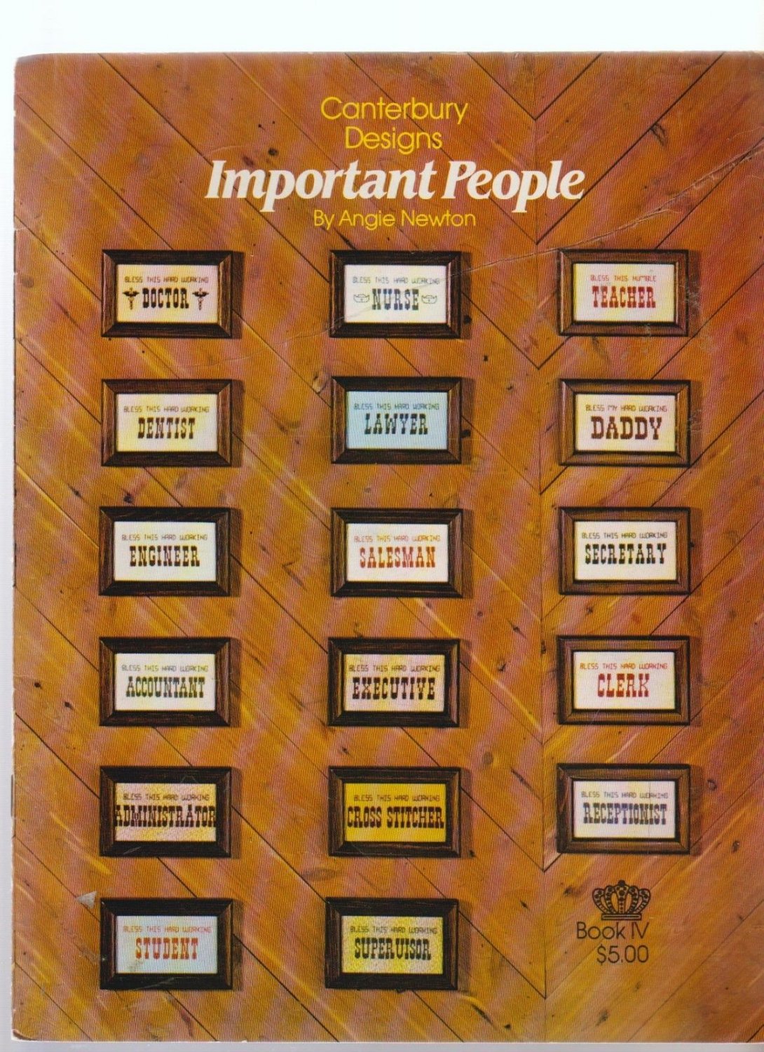 IMPORTANT PEOPLE ** cross stitch