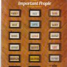IMPORTANT PEOPLE ** cross stitch