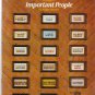 IMPORTANT PEOPLE ** cross stitch