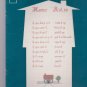 HOME RULES ** cross stitch booklet
