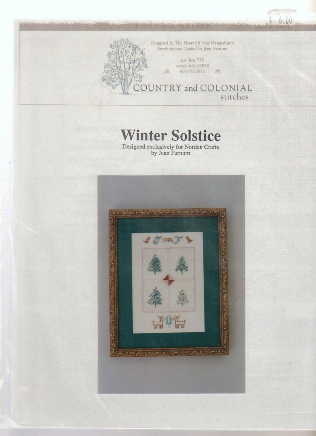 WINTER SOLSTICE ** cross stitch