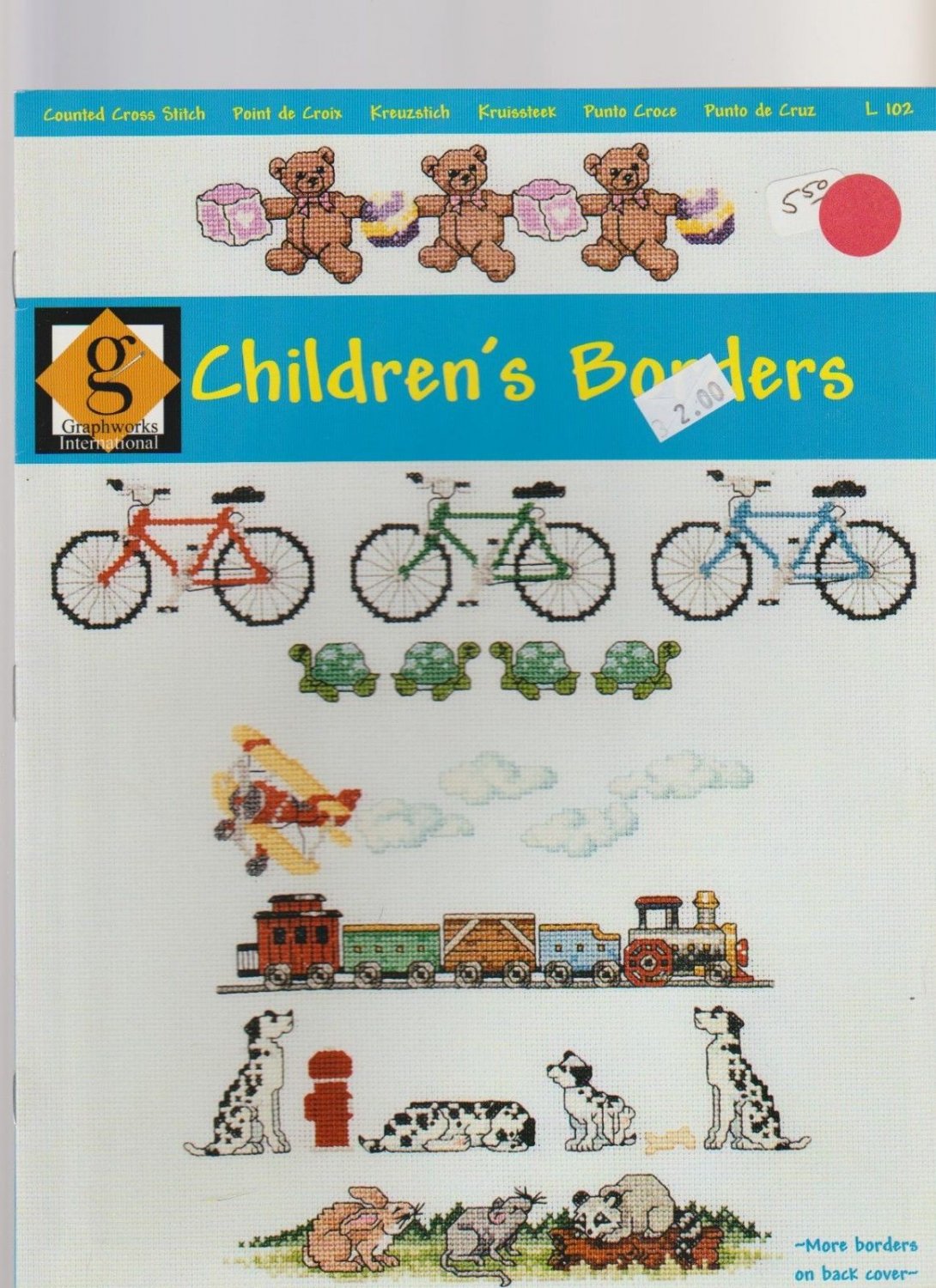 CHILDREN'S BORDERS ** cross stitch