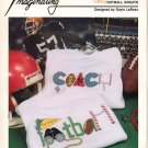 FOOTBALL SWEATS TO CROSS STITCH (WASTE CANVAS)