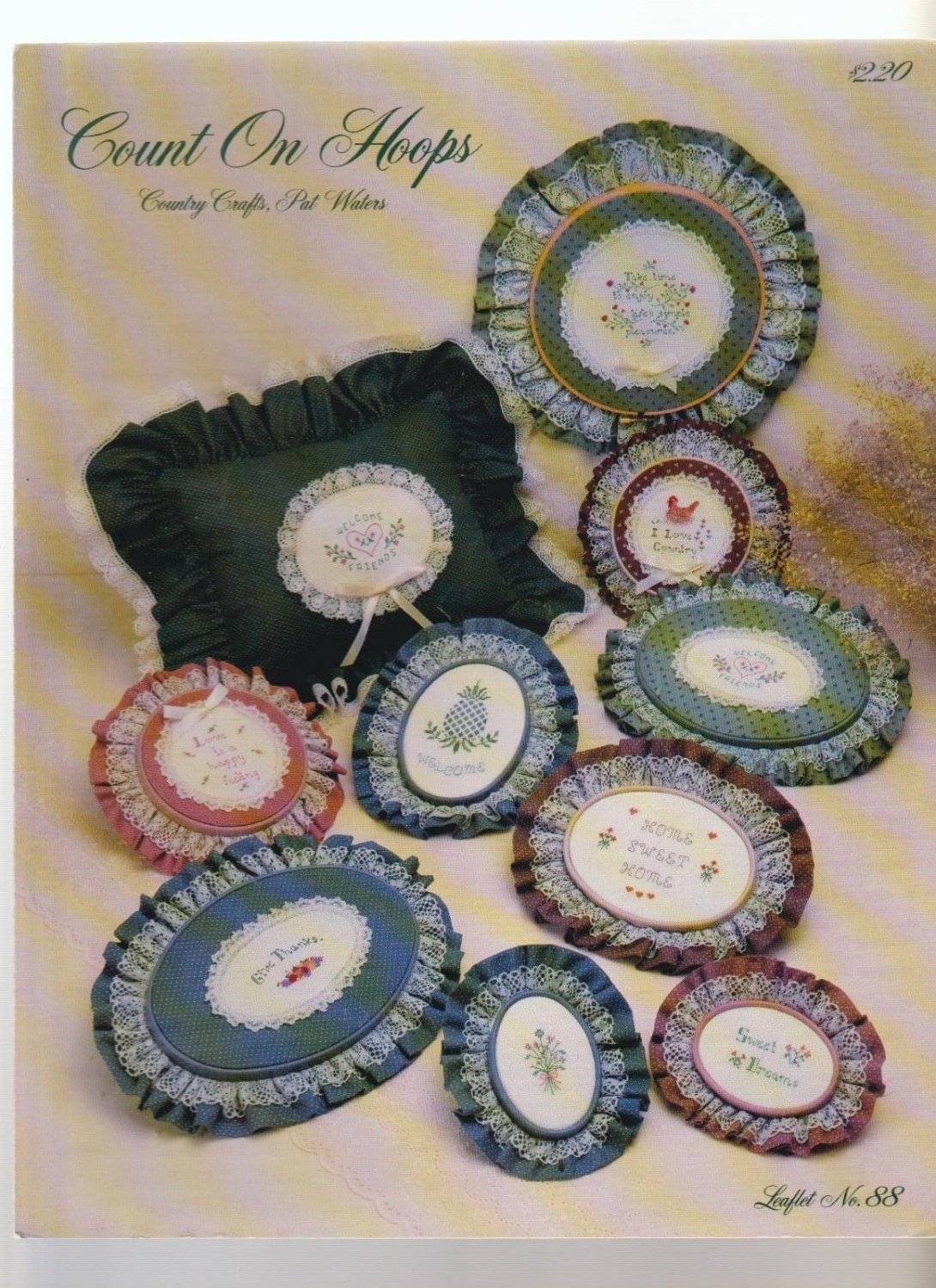 count on hoops ** cross stitch