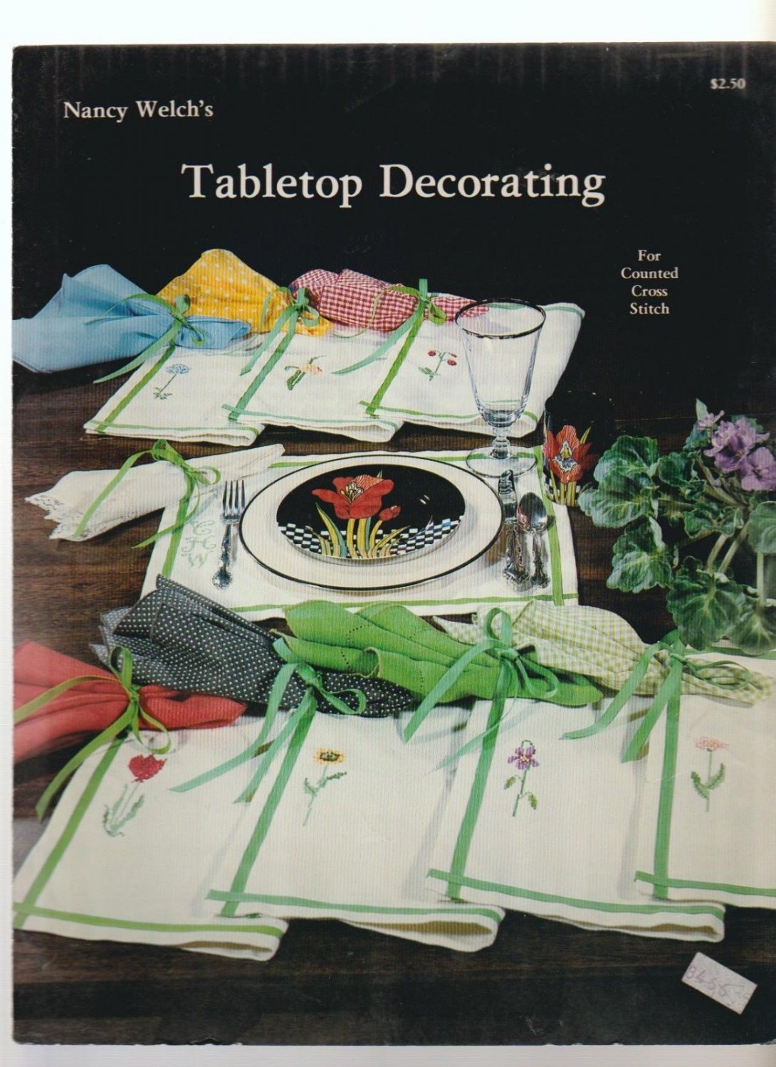 TABLETOP DECORATING ** cross stitch