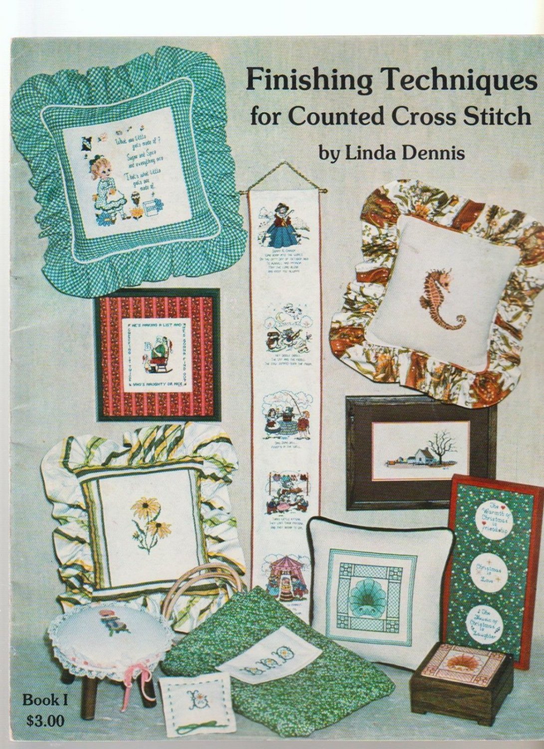 FINISHING TECHNIQUES ** cross stitch