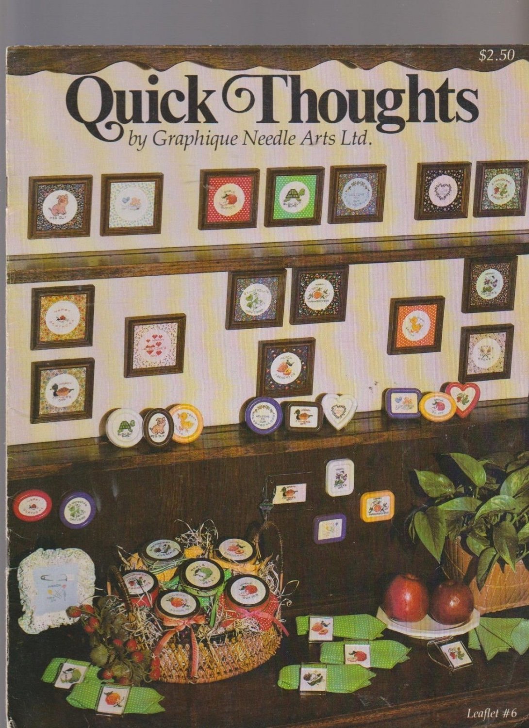 QUICK THOUGHTS ** cross stitch booklet