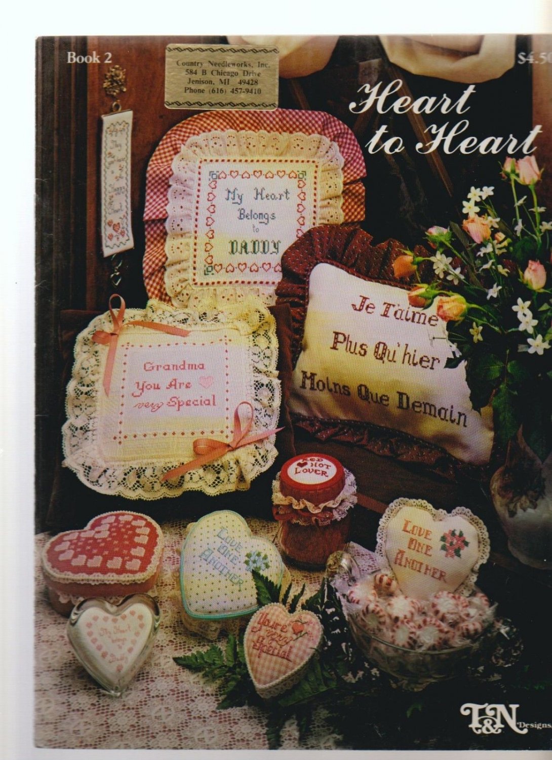 HEART TO HEART ** cross stitch