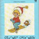 SHORT SPORTS IN  CROSS STITCH