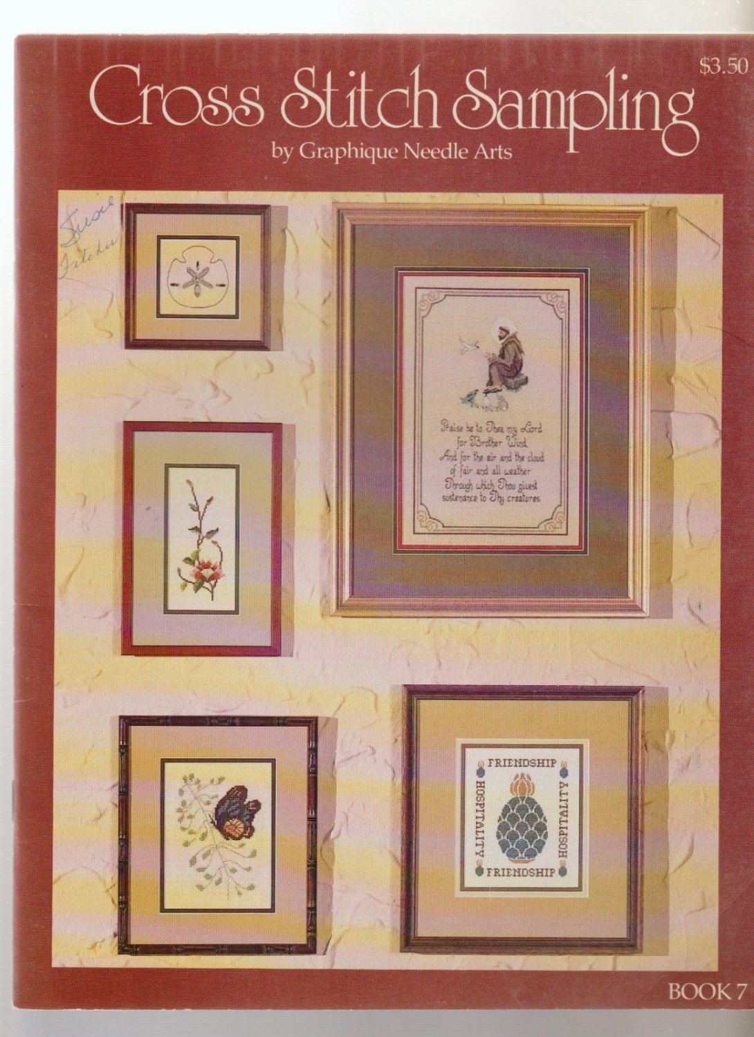 cross stitch sampling ** cross stitch leaflet