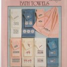 BATH TOWELS ** cross stitch