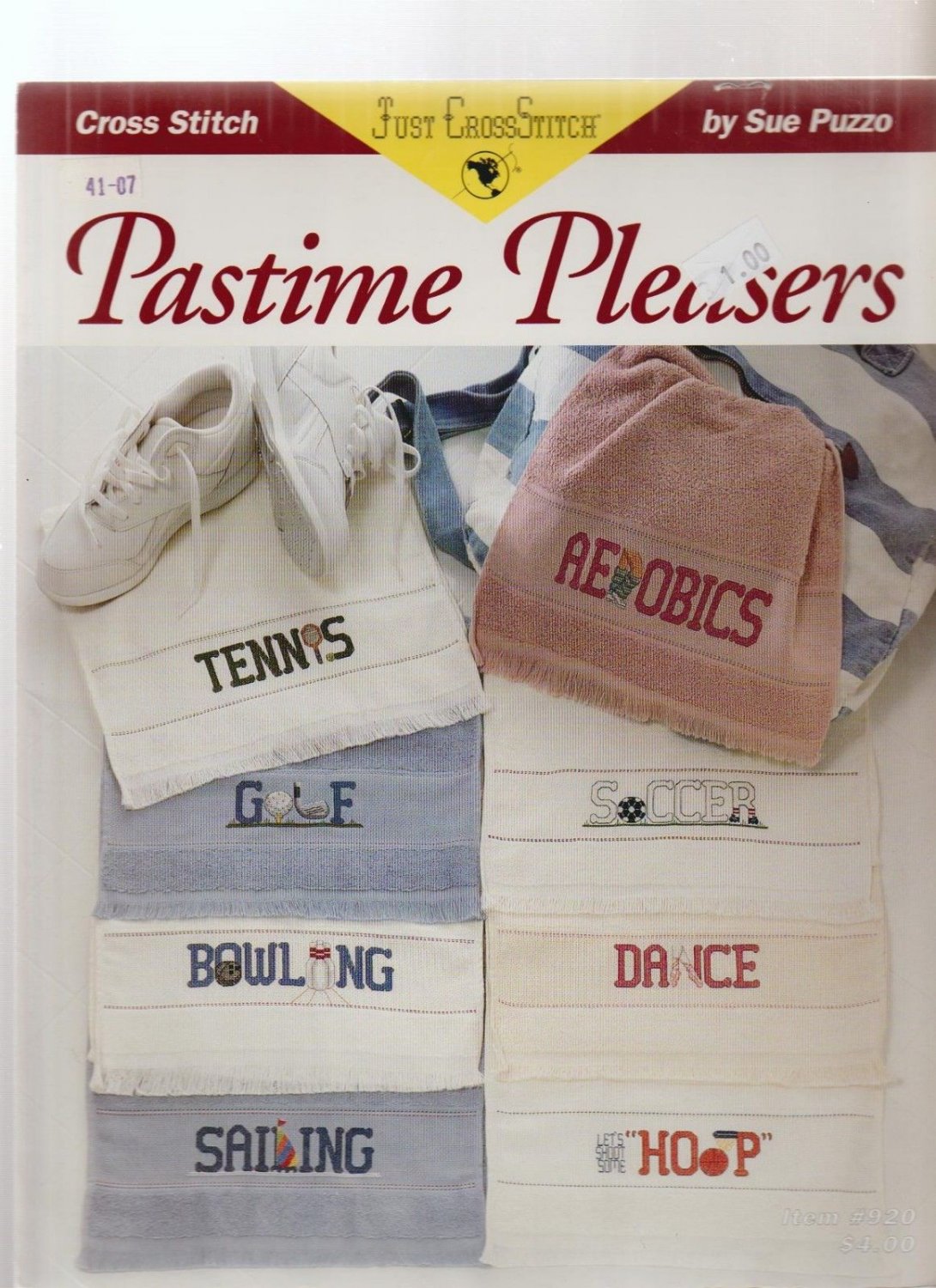 PASTIME PLEASERS ** cross stitch