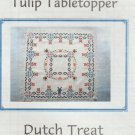 TULIP TABLETOPPER ** cross stitch