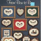 FROM BOW TO BOW TO CROSS STITCH