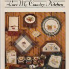 LOVE MY COUNTRY KITCHEN to cross stitch LOVE MY COUNTRY KITCHEN to cross stitch