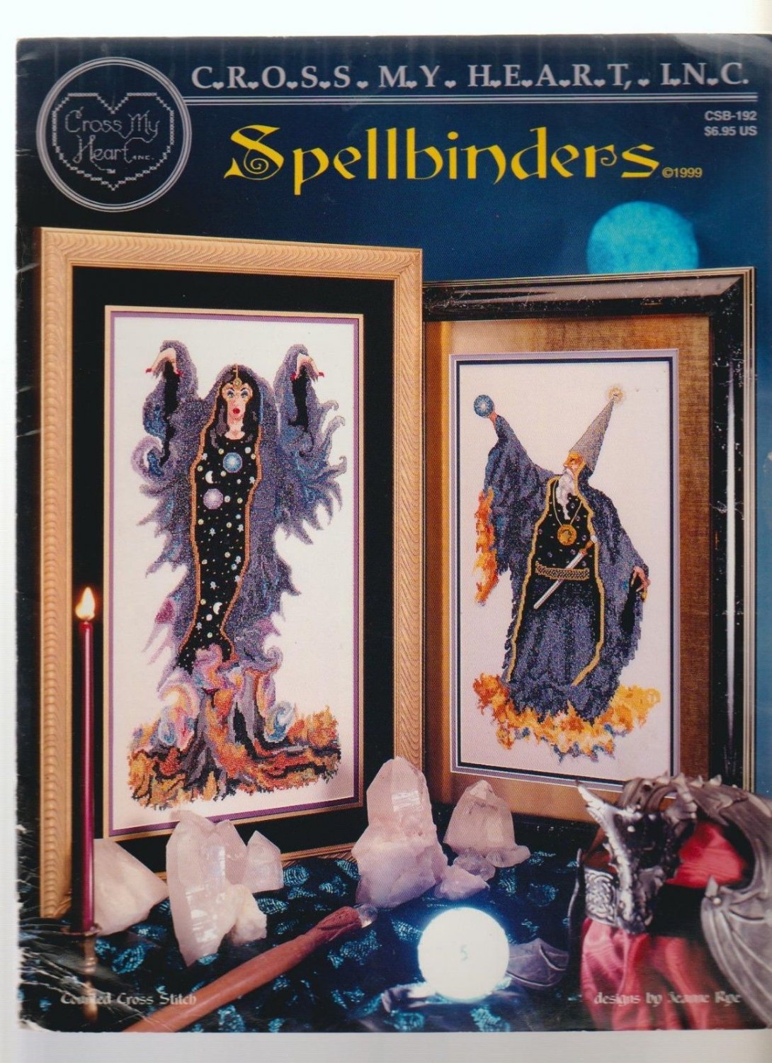 SPELLBINDERS ** cross stitch