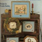 Collection of things country to cross stitch (duck, wreaths etc)