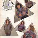 PYRAMID LOG CABIN JACKET ** JACKETS TO QUILT AND MAKE PYRAMID LOG CABIN JACKET ** JACKETS TO QUILT AND MAKE