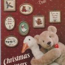 christmas critters  ** cross stitch booklet (ornaments etc)