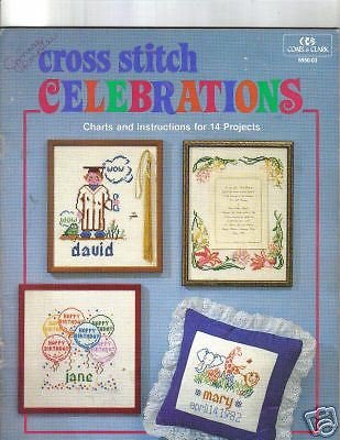 CELEBRATIONS  **  CROSS STITCH