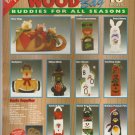 BUDDIES FOR ALL SEASONS ** wood bag projects and painting booklet BUDDIES FOR ALL SEASONS ** wood bag projects and painting booklet
