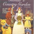 GLENDA'S COUNTRY GARDEN ** FOLK ART PAINTING GLENDA'S COUNTRY GARDEN ** FOLK ART PAINTING