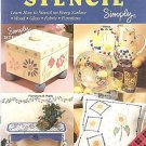 begin to stencil simply