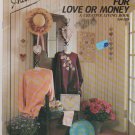 CRAFTS FOR LOVE OR MONEY  ** varied craft ideas booklet