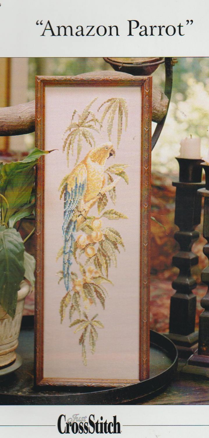 AMAZON PARROT ** cross stitch