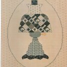 CALICO LAMP ** cross stitch