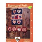 BARNYARD FOLK EMBROIDERY & APPLIQUE NEEDLEWORK BARNYARD FOLK EMBROIDERY & APPLIQUE NEEDLEWORK