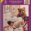 I LOVE TEDDY BEARS ** colorpoint paint stitching