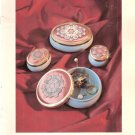 decorations for miniature patchwork boxes
