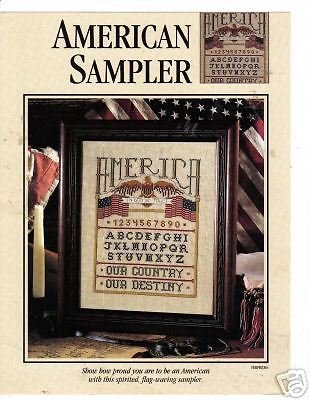 AMERICAN SAMPLER ** CROSS STITCH PATTERN