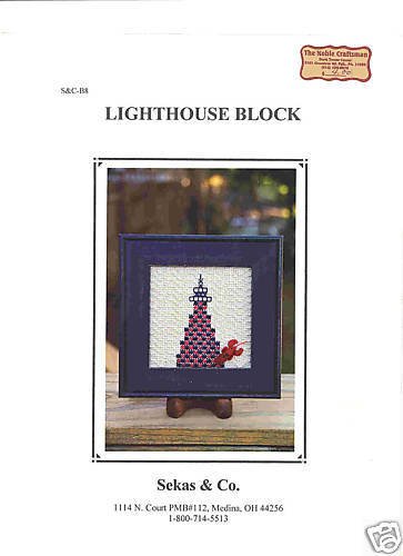 LIGHTHOUSE BLOCK TO CROSS STITCH