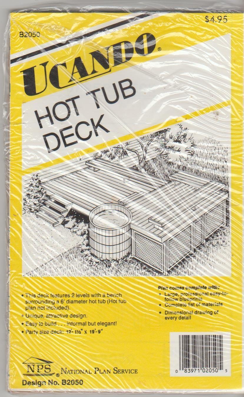 UCANDO HOT TUB DECK  PATTERN ** # B2050