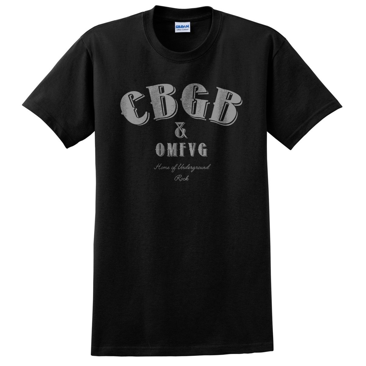 CBGB Tattered OMFVG Black T-Shirt's