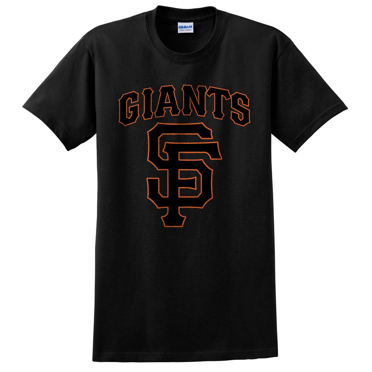 SF Giants Baseball San Francisco Giants Fans Black T-Shirt's