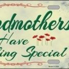 GRANDMOTHERS HAVE SOMETHING SPECIAL METAL NOVELTY LICENSE PLATE