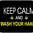 Keep Calm Wash Your Hands Novelty Metal Dog Tag Necklace Keep Calm Wash Your Hands Novelty Metal Dog Tag Necklace